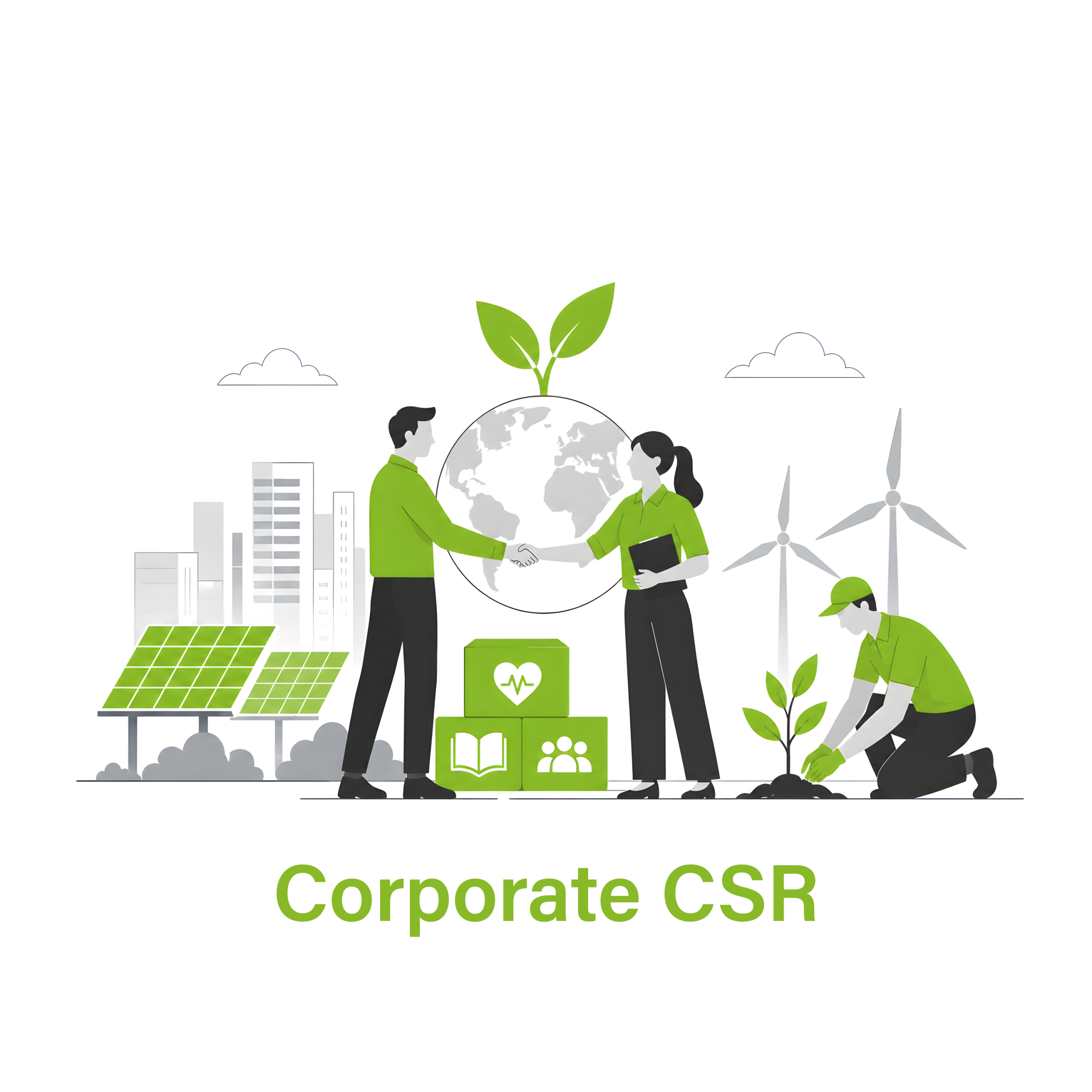 Corporate CSR with Food Aid Foundation