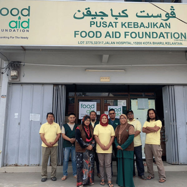 Food Aid Foundation donation support